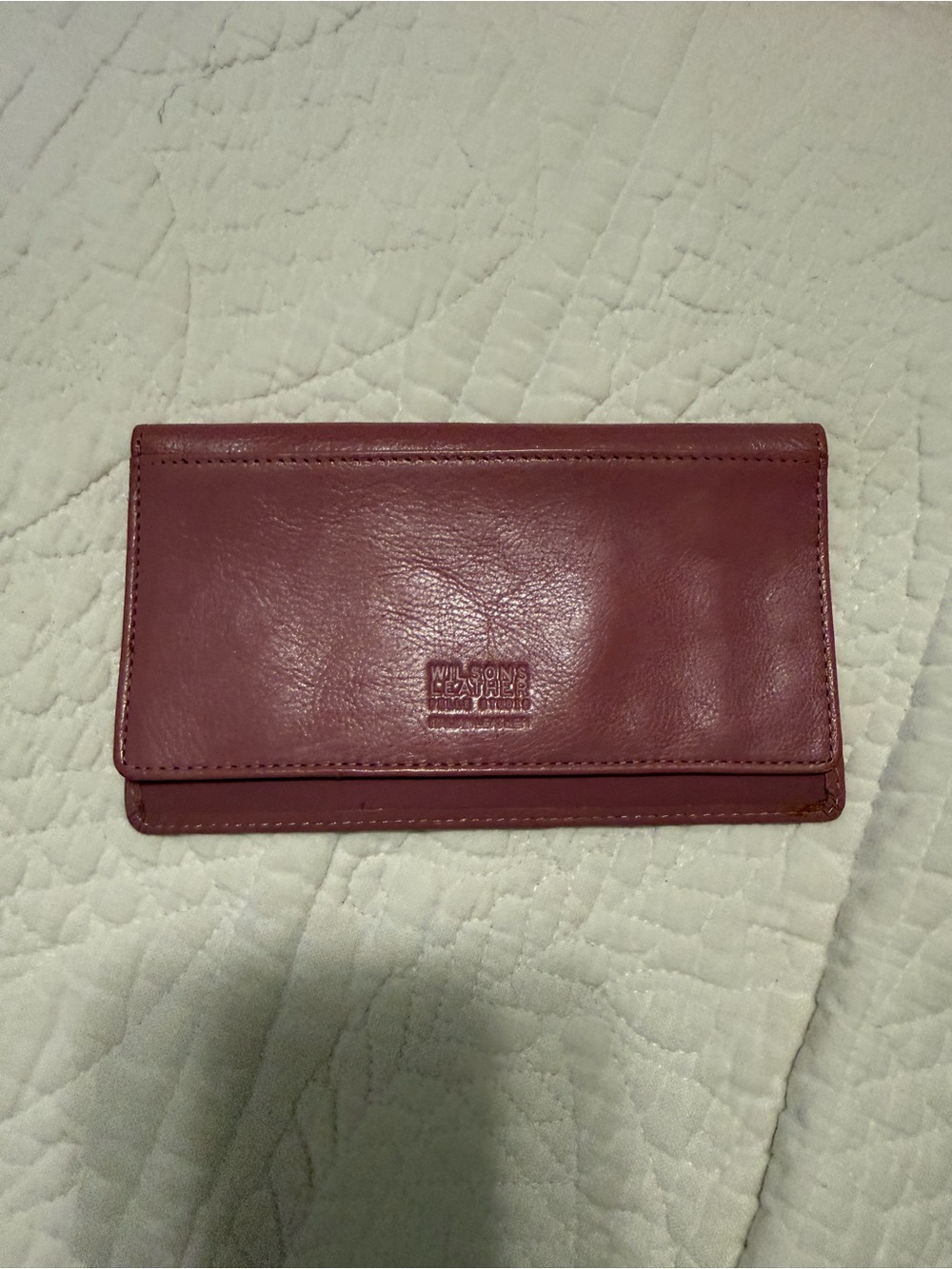Wilsons Leather Women's Leather Wallet in pink